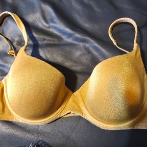 VS gold bra